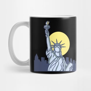 Liberty : line art Mug